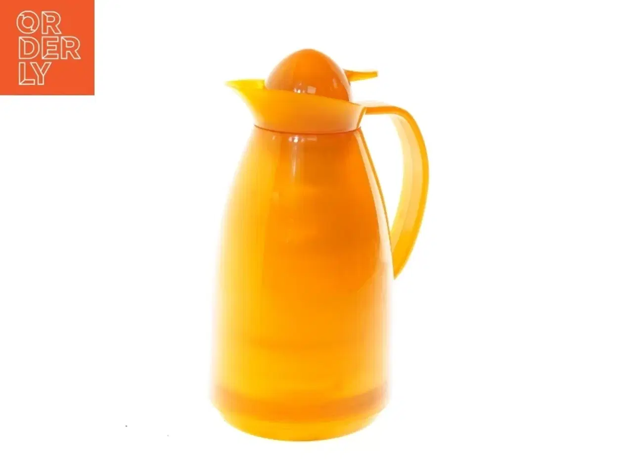 Billede 1 - Orange termokande fra Schou (str. Ø 14x28 cm)