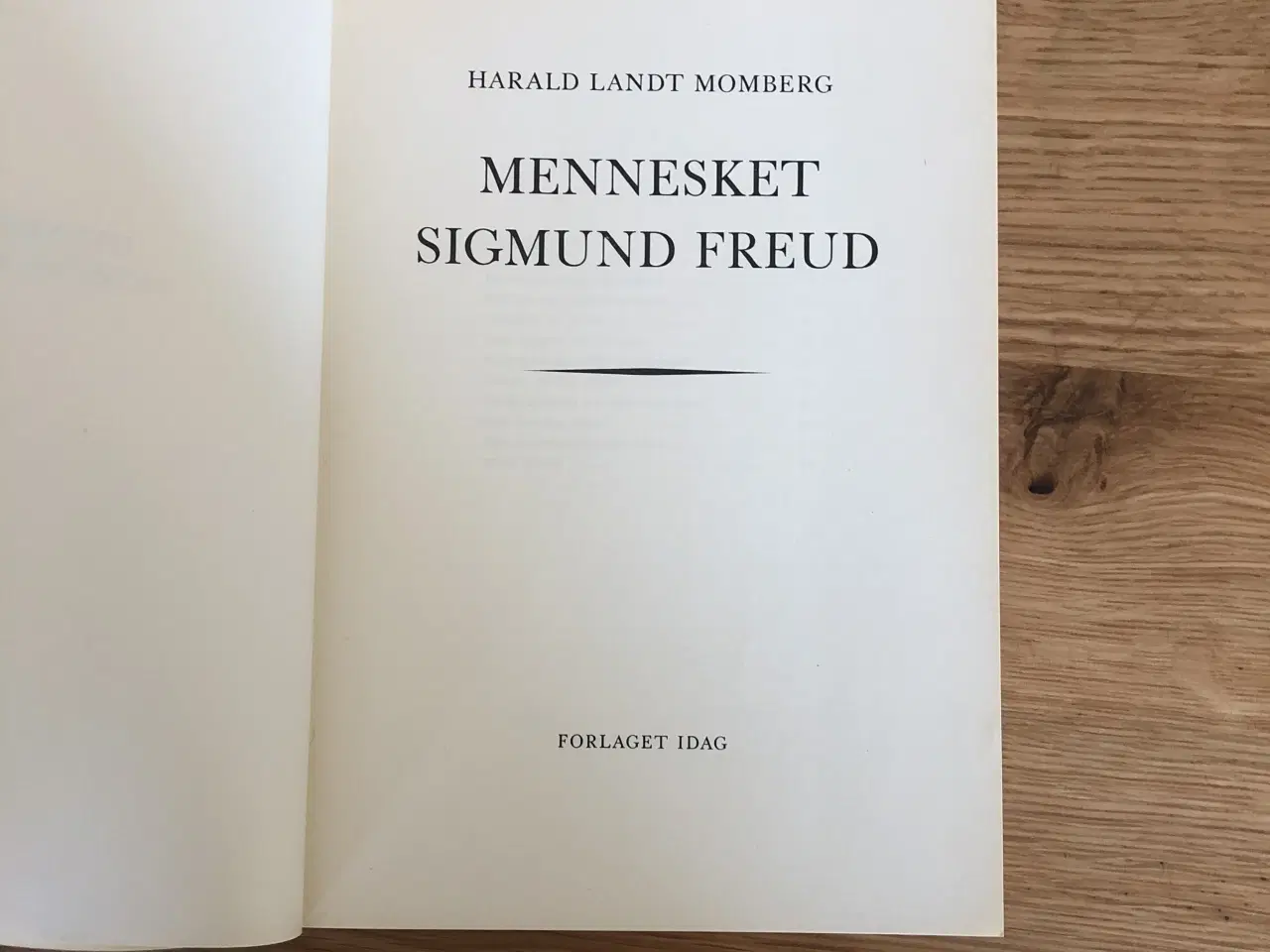 Billede 2 - Harald Landt Momberg: Mennesket Sigmund Freud