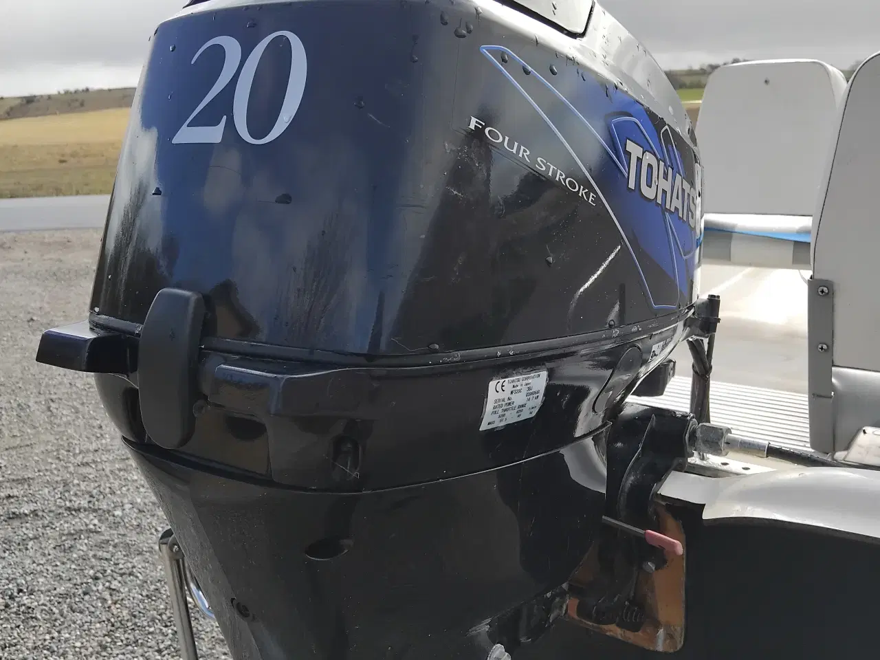 Billede 7 - Styrpultbåd med motor og trailer plus en del ekst