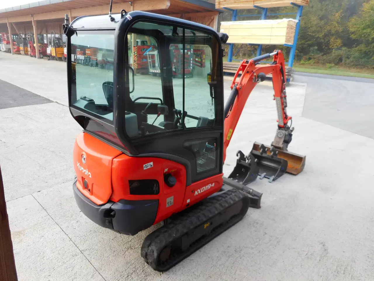 Billede 7 - Kubota KX019-4 ( 1.855kg ) POWERTILT + hydr. SW
