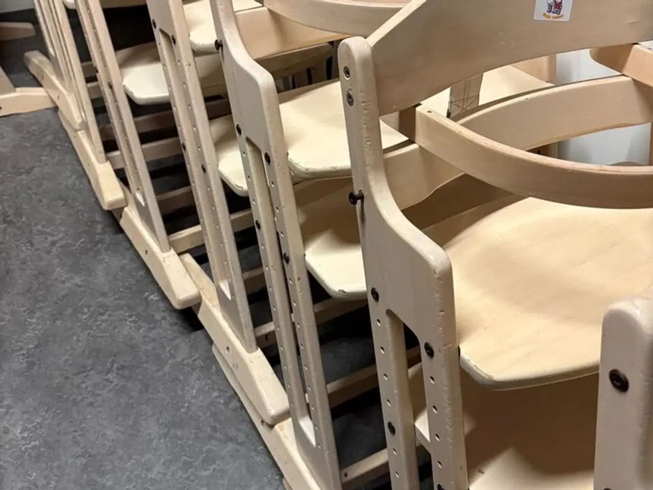 Billede 3 - 14 stk. danstol højstol