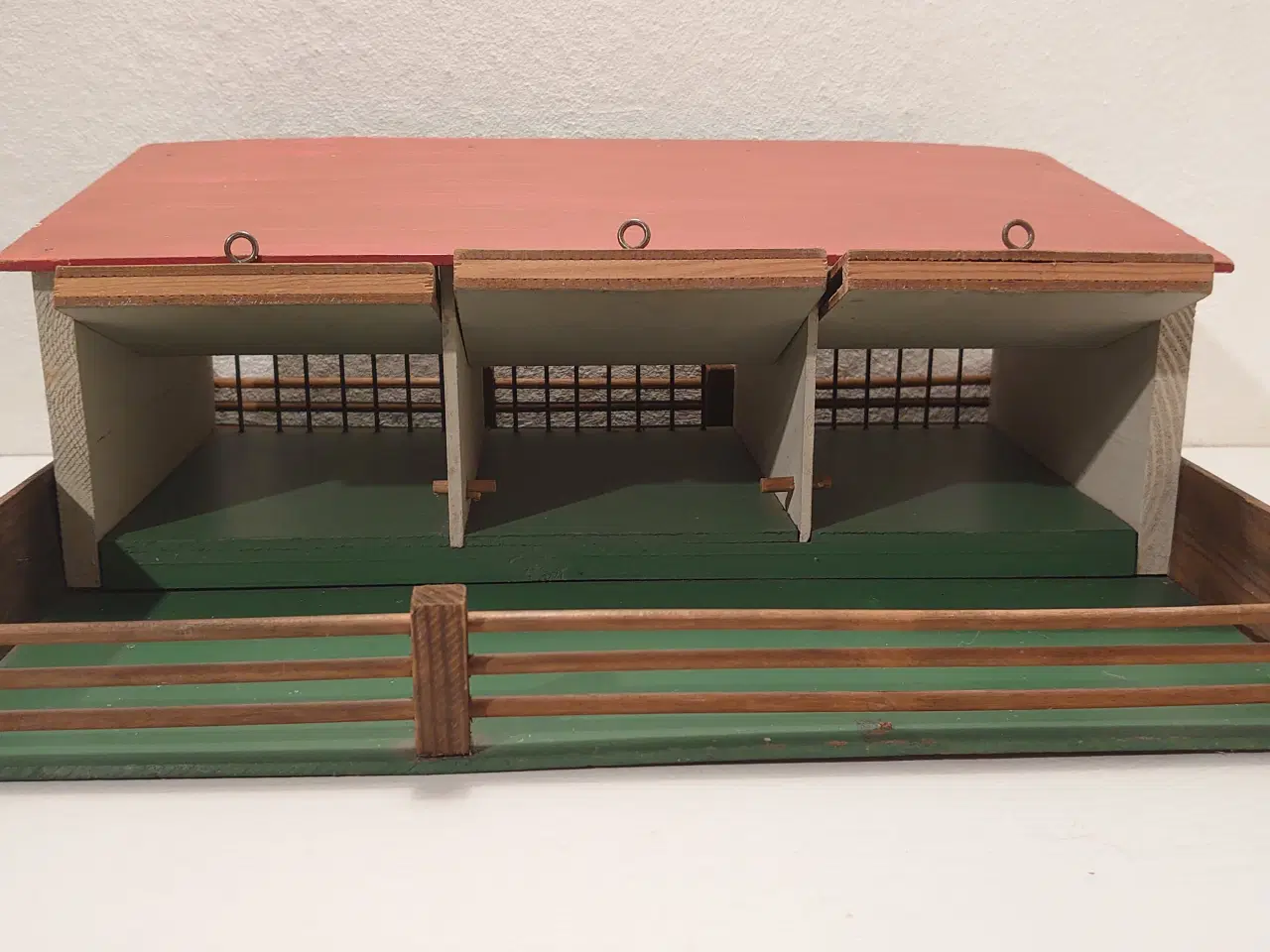 Billede 3 - Hanse?:Sjældent Zoo dyrebur. 1950´erne.L. 36cm.