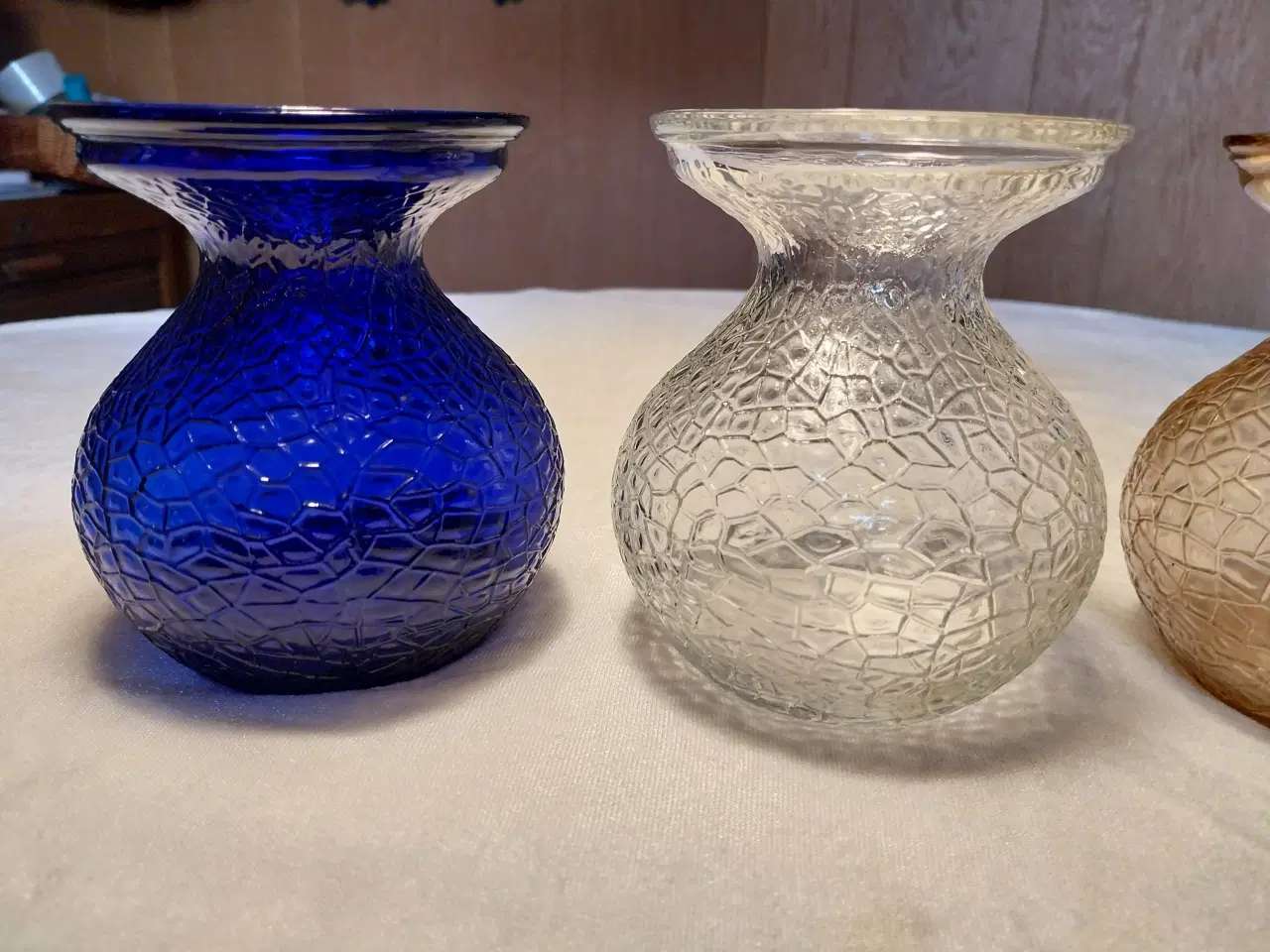 Billede 4 - 4 Hyacintglas fra Fyns Glasværk