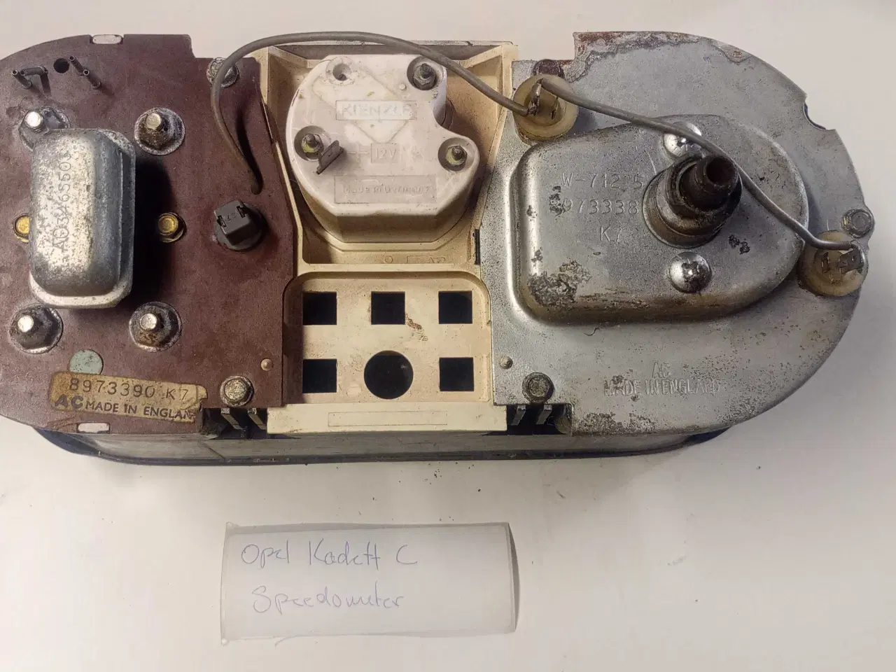 Billede 2 - Opel Kadett C speedometer