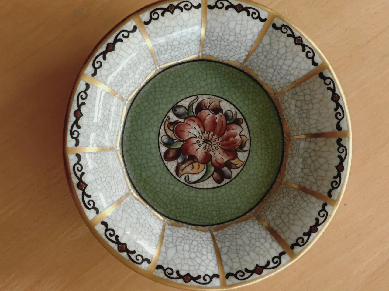 Billede 1 - Lyngby Dahl Jensen  krakele fad ø 15 cm