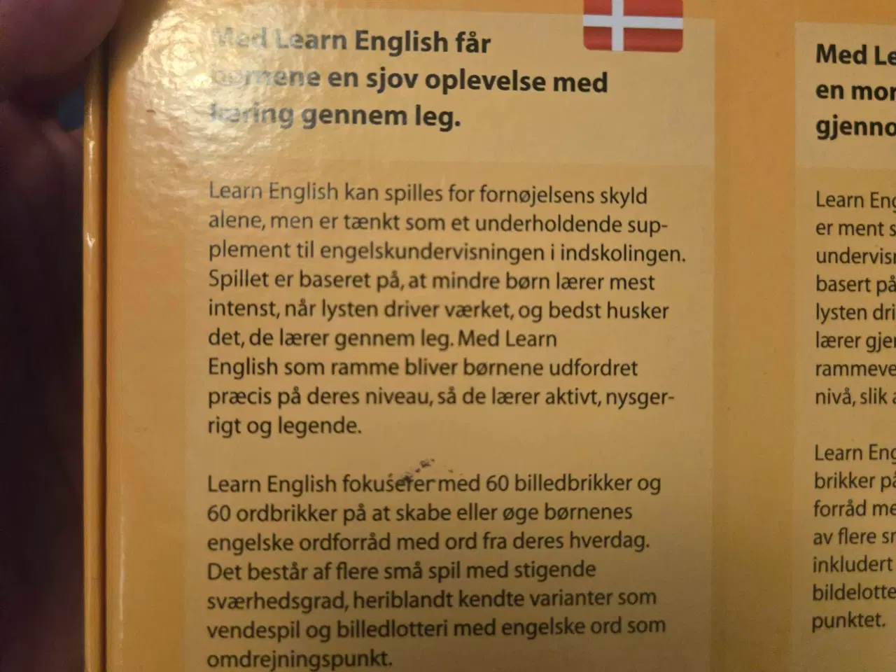 Billede 2 - Lær engelsk spil