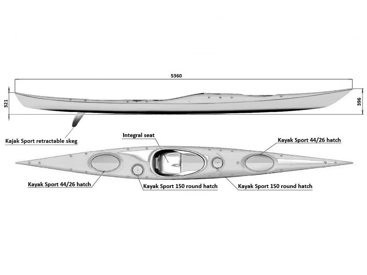 Billede 3 - Ny: Splint Sea Play Havkajak