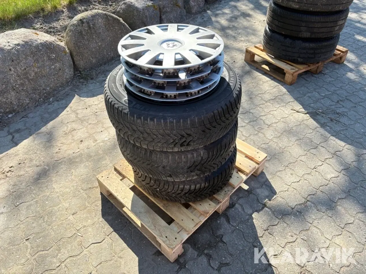 Billede 1 - Vinterhjul Michelin Alpin 185/65R15 3 styk