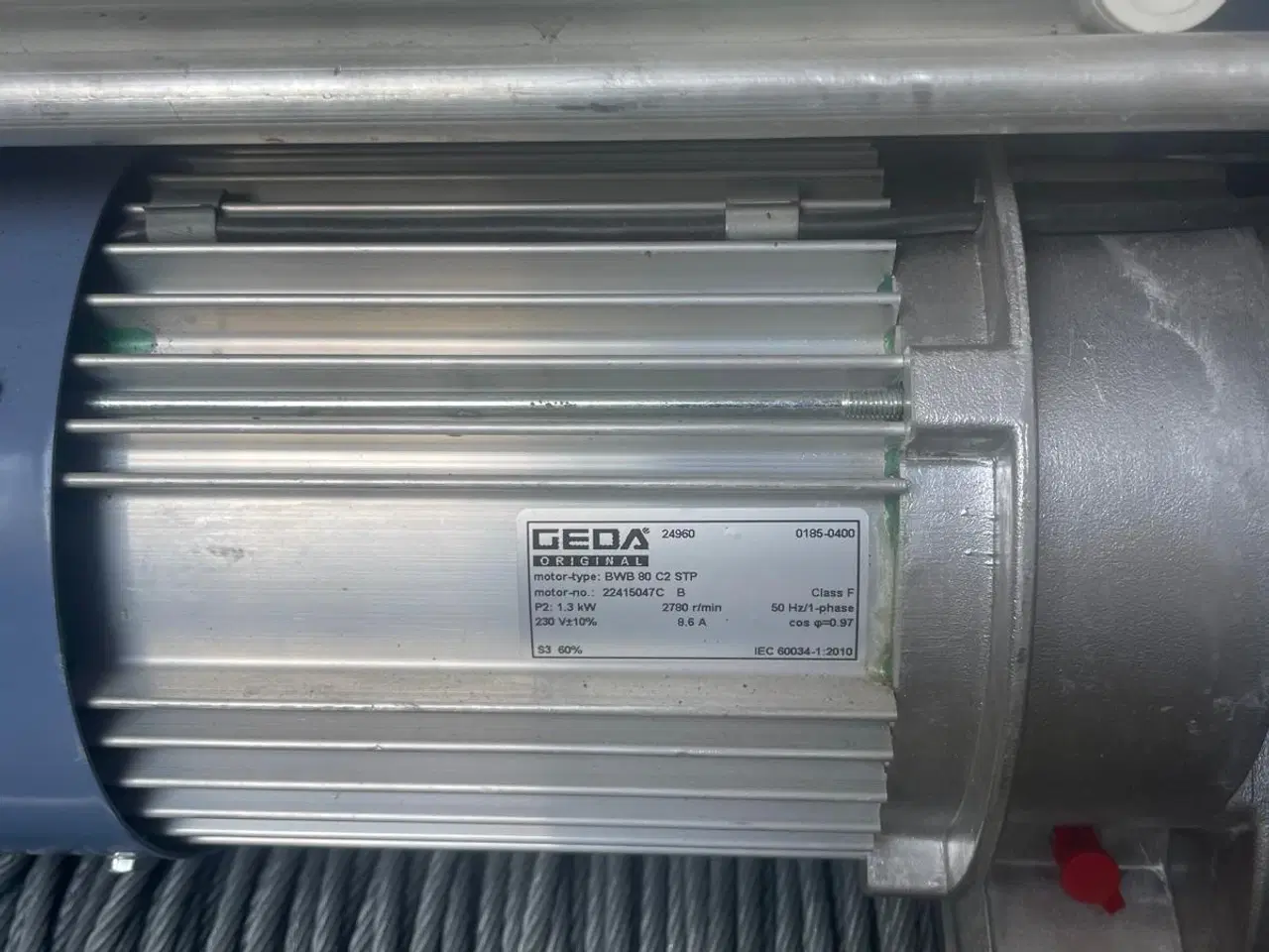 Billede 5 - Geda lift 250 kg. hejs op til 10,5 meter