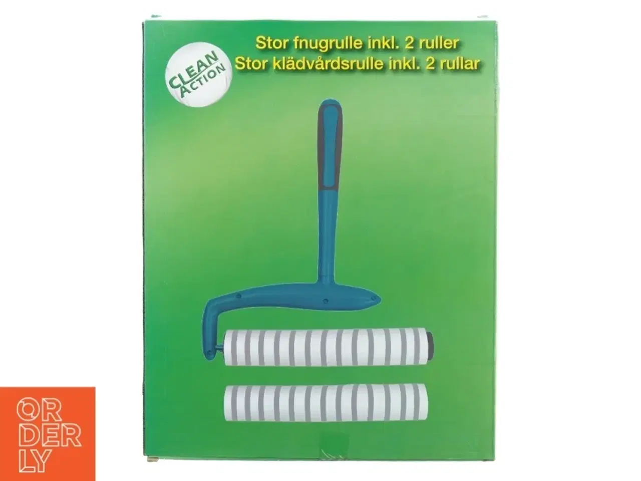 Billede 1 - Stor fnugrulle fra Clean Action (str. 30 x 37 cm)