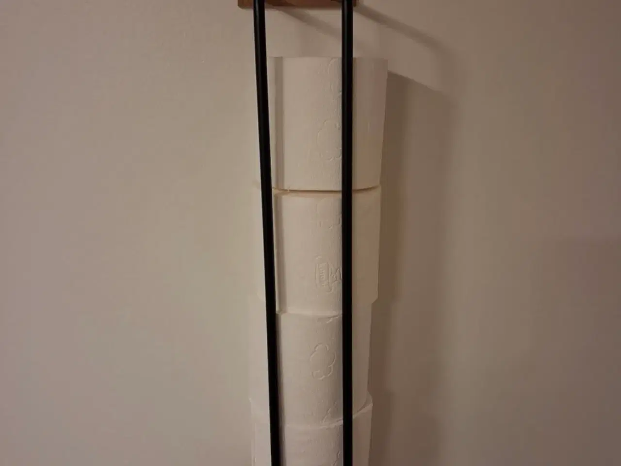 Billede 2 - Håndklæde holder- og toiletpapir holder