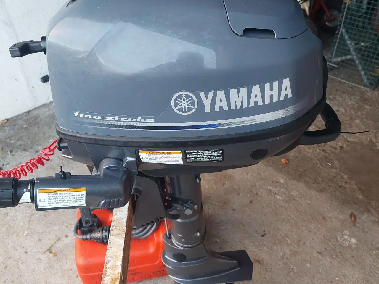 Billede 2 - 5. Hk. 4.takt.Yamaha påhængsmotor med kort ben.