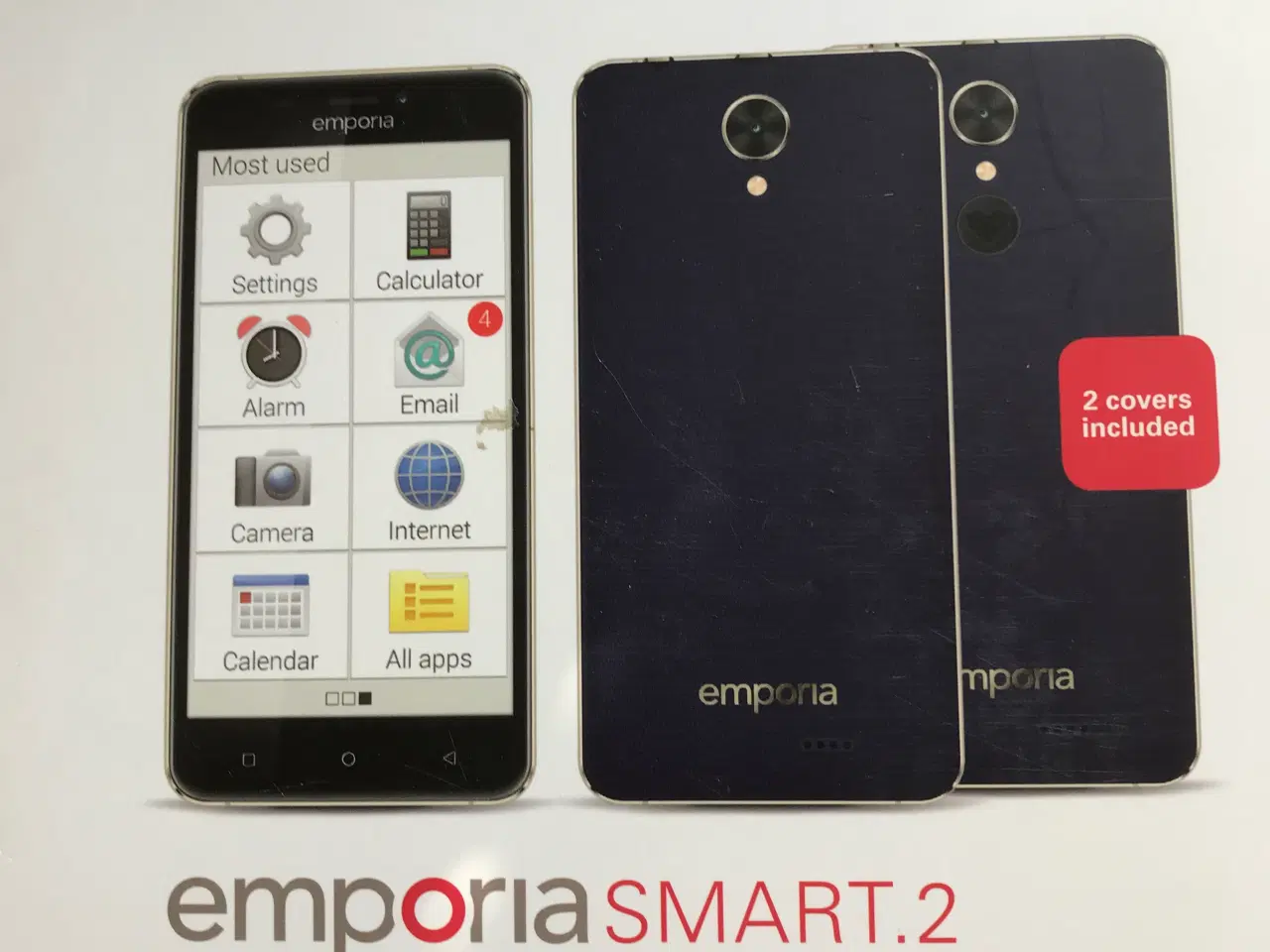 Billede 3 - Mobiltelefon ældrevenlig Emporia Smart 2