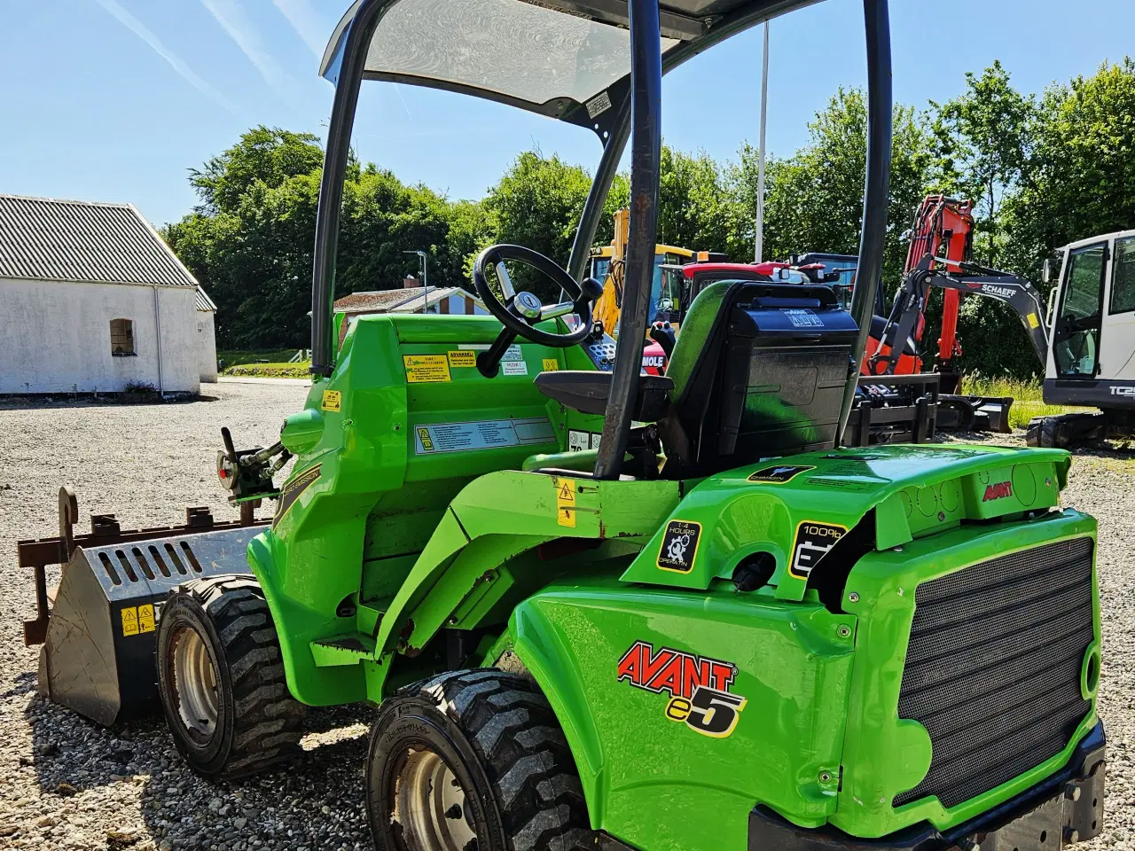 Billede 6 - Avant E5 / 1100 timer / teleskoparm / 2 redskaber