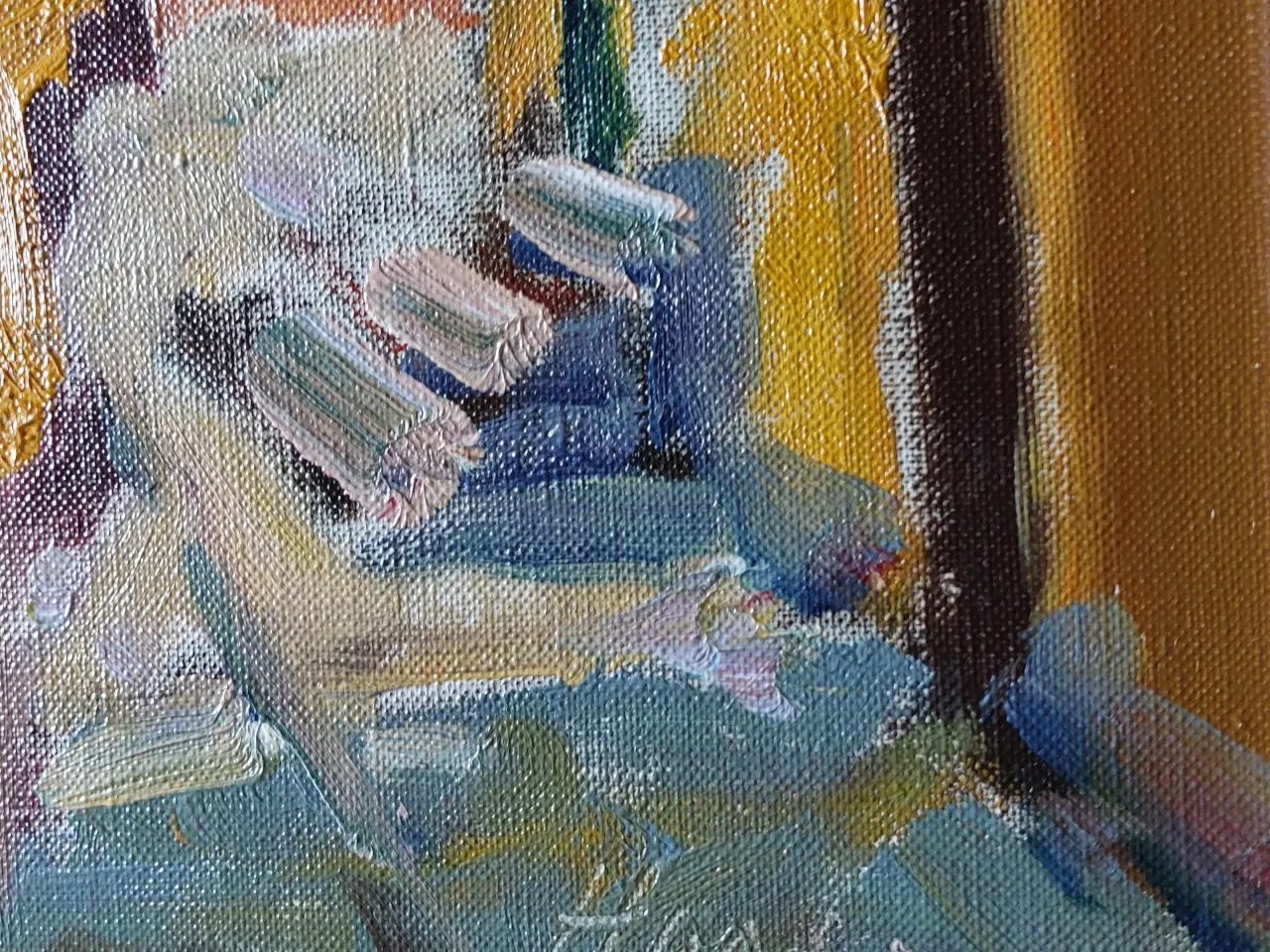 Billede 3 - SVEND NIELSEN ( 1909-1993 ) oliemaleri