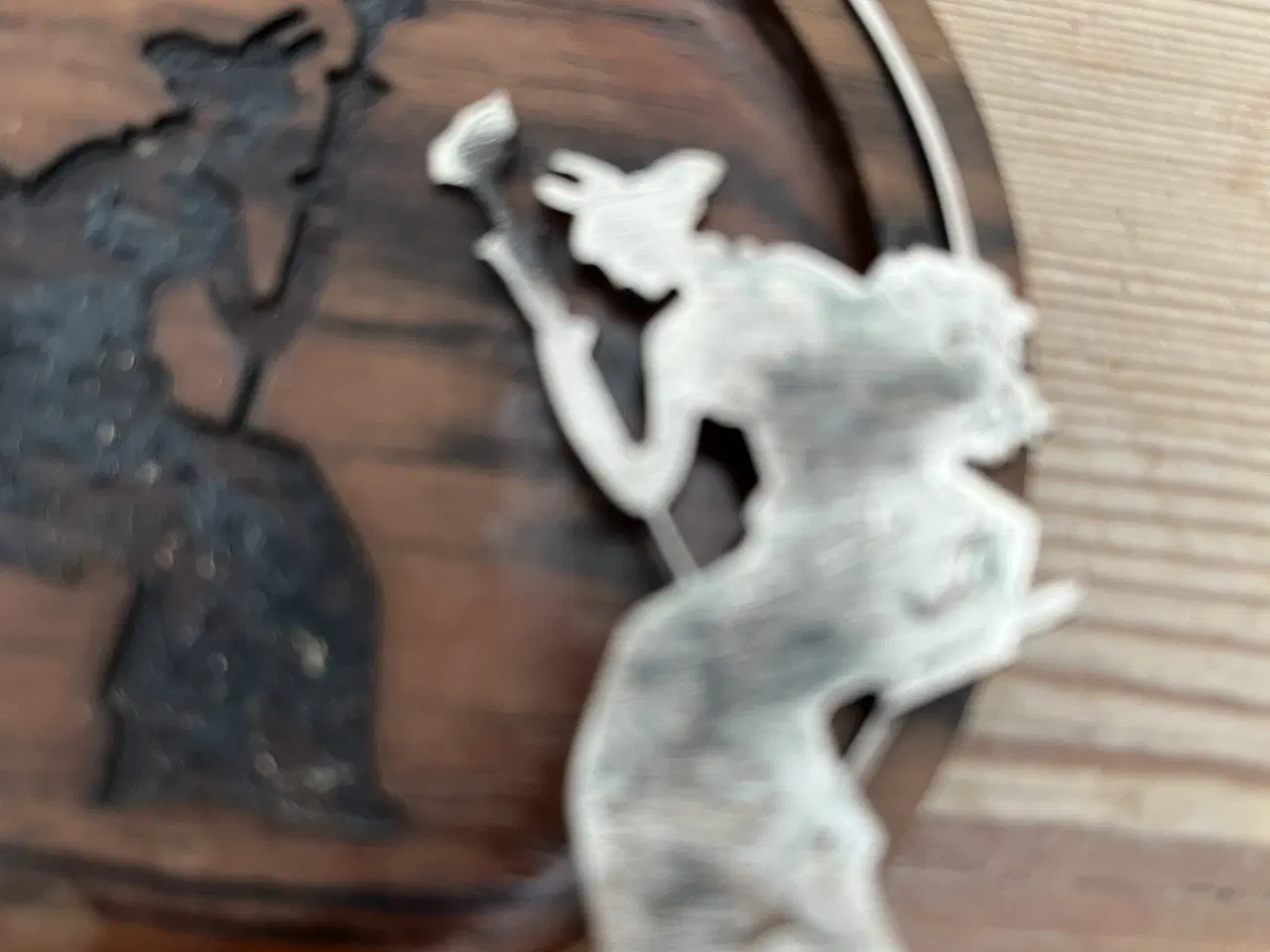 Billede 3 - Palisander glasbrik med sølv