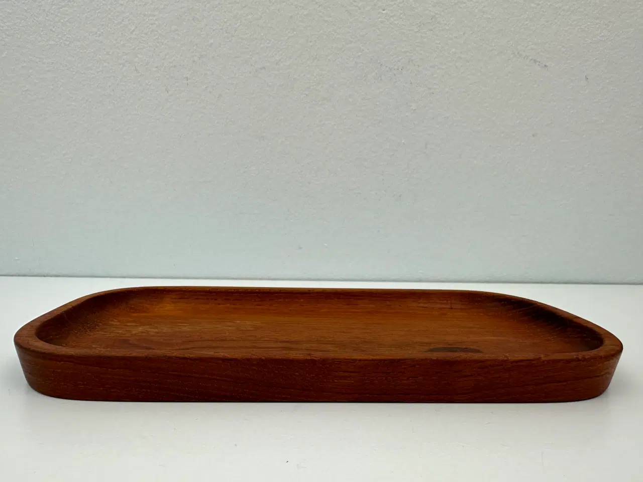 Billede 2 - Lille retro teak fad