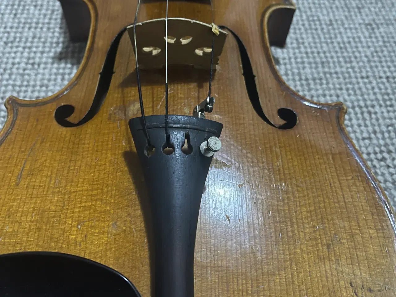 Billede 9 - Vintage violin – “Concert Violin” – med bue og kas