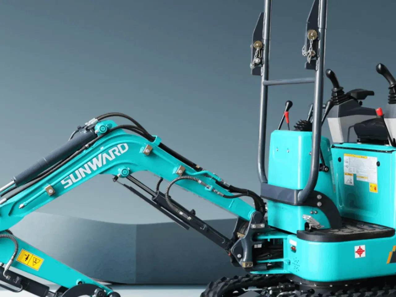 Billede 1 - Sunward swe08F 1 tons Minigraver