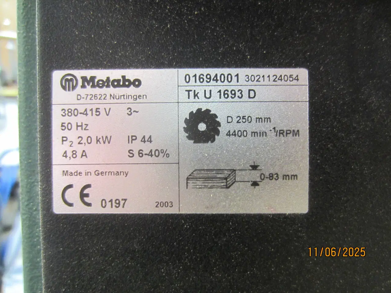 Billede 4 - Metabo Magnum bordrundsav