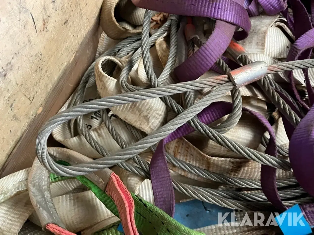 Billede 6 - Lot - Stropper og arbejdsbelysning 3 paller