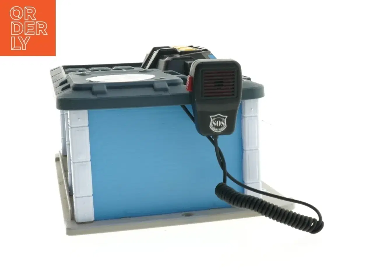 Billede 2 - Legetøjs politi station (str. 33x23 cm)