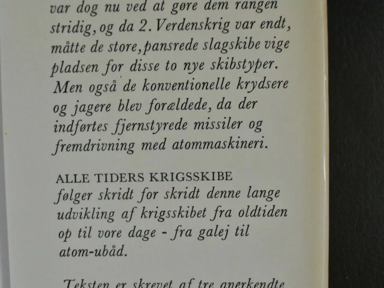 Billede 3 - alle tiders krigsskibe - fra galej til atomubåd, a