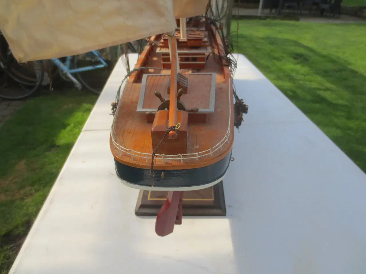 Billede 7 - 1 stk Model sejlskib 