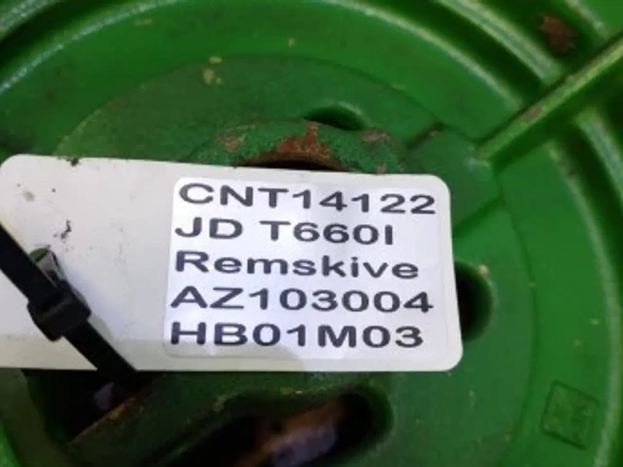 Billede 11 - John Deere T660I Remskive AZ103004
