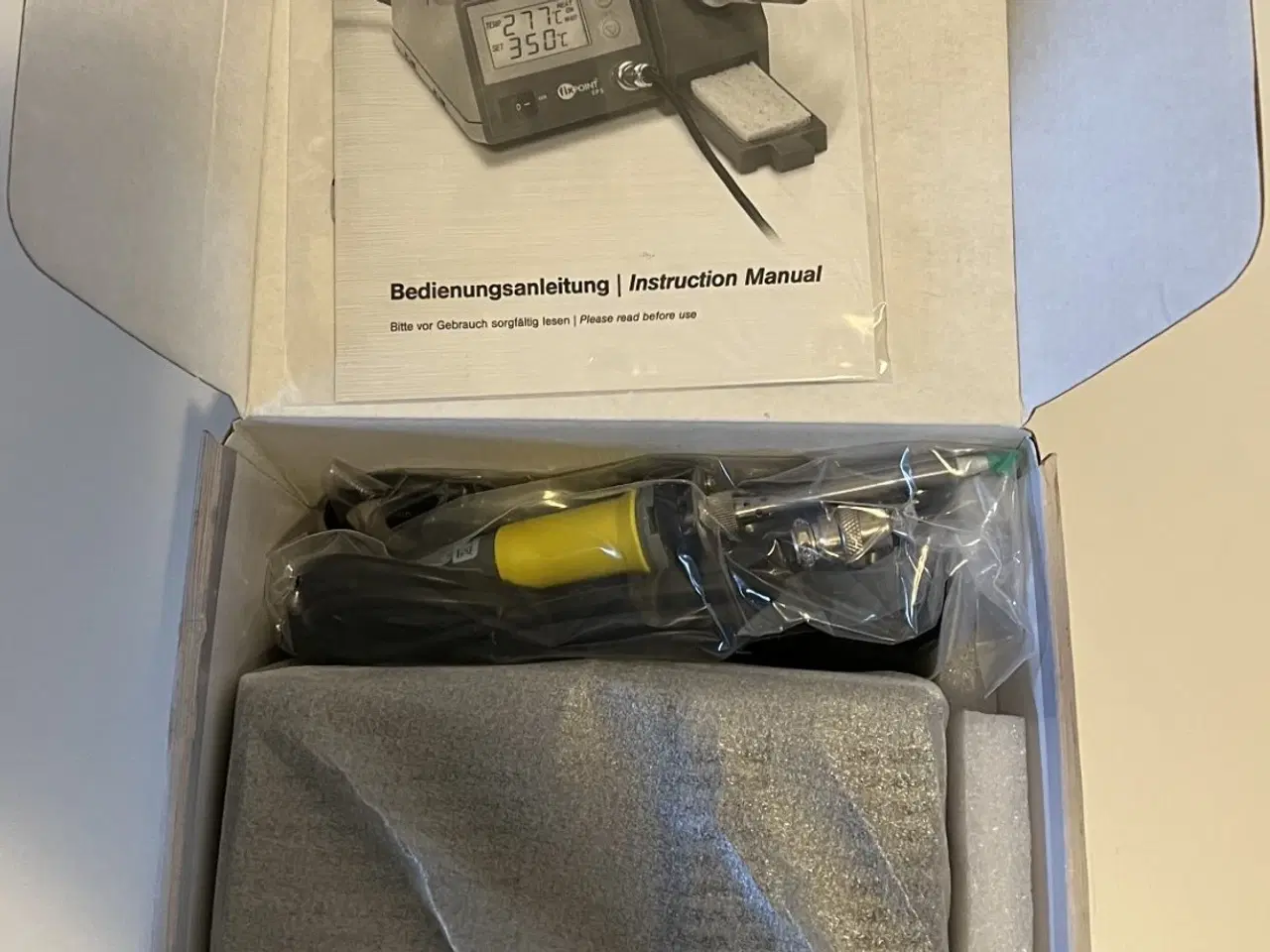 Billede 3 - Digital loddestation EP5 48W - 230V m LCD Display
