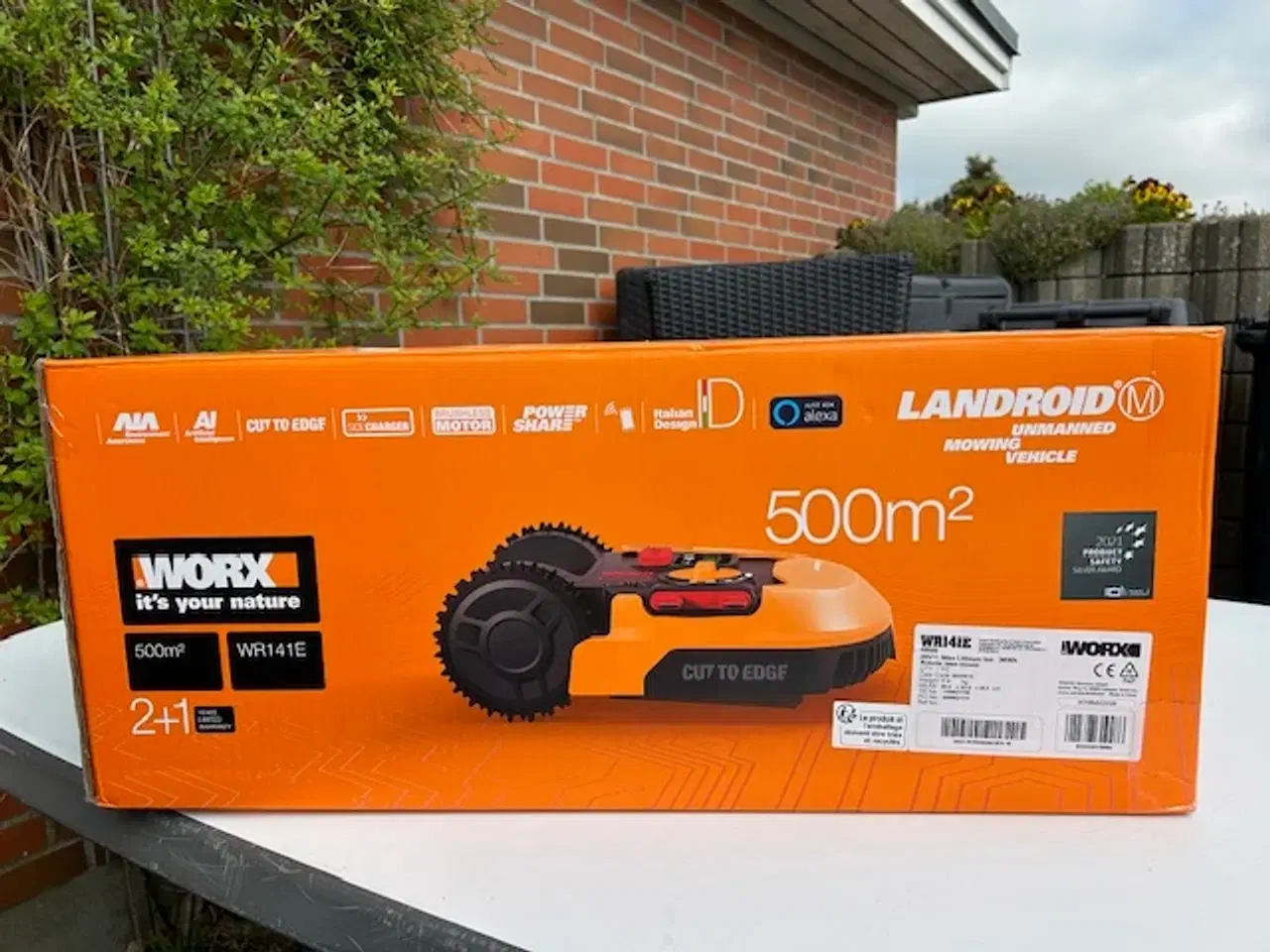 Billede 2 - Worx Landroid M500 WR141E Robot plæneklipper