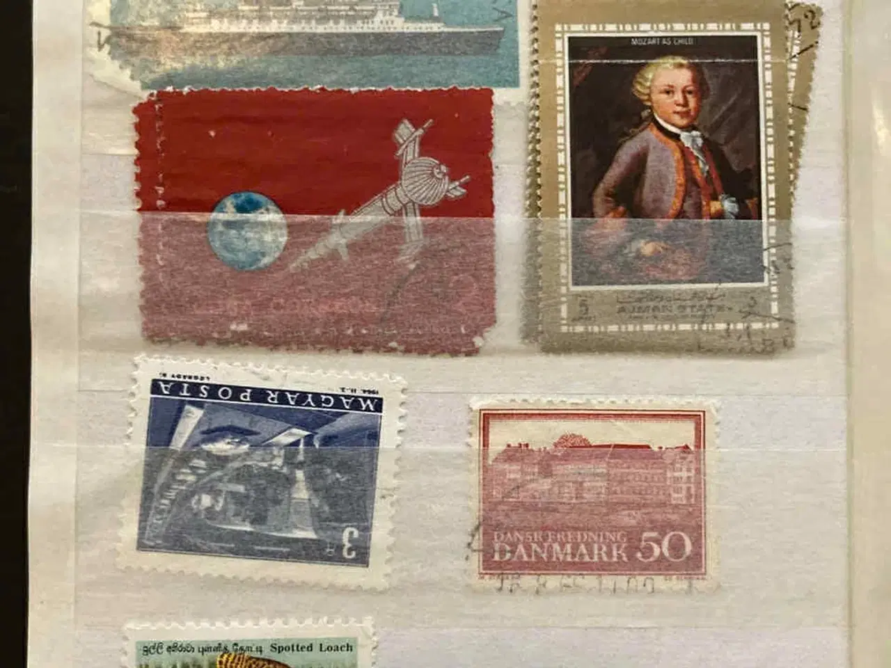 Billede 3 - Frimærkesamling. Øvrige lande, stemplet