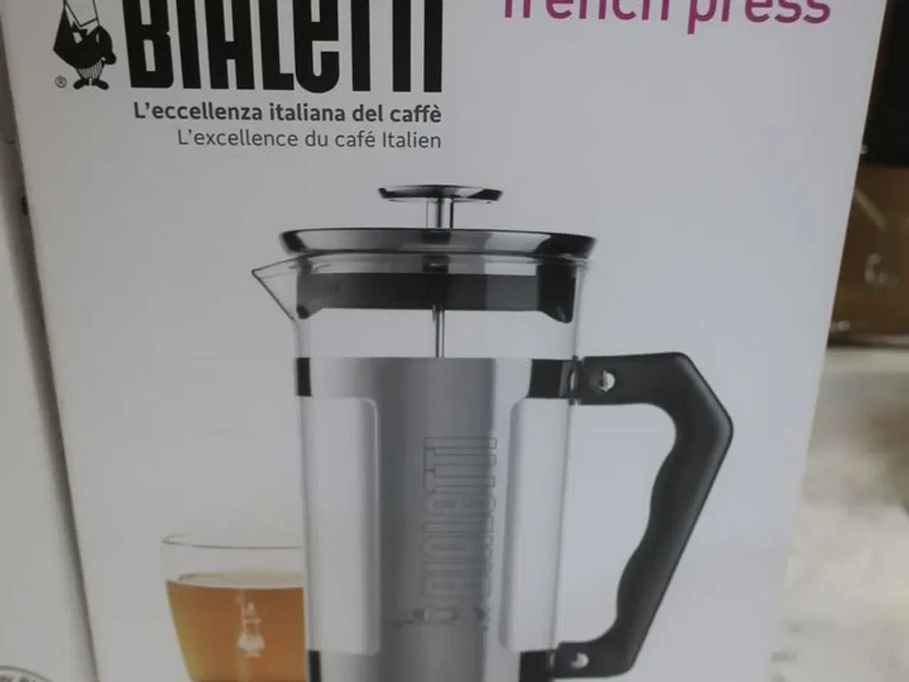 Billede 3 - BIALETTI Kaffekværn,kaffekoger,stempelkande,mælkeskummer,4 kopper