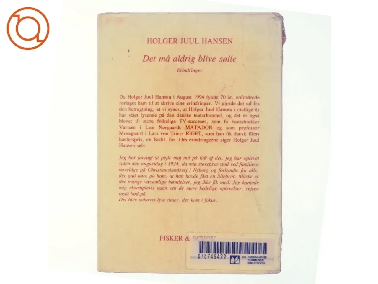 Billede 3 - Det må aldrig blive sølle af Holger Juul Hansen