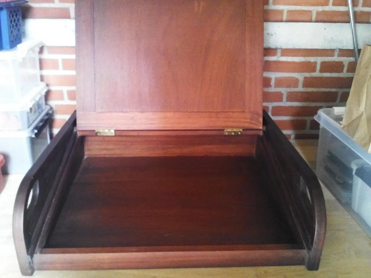 Billede 4 - Kortbord i mahogni