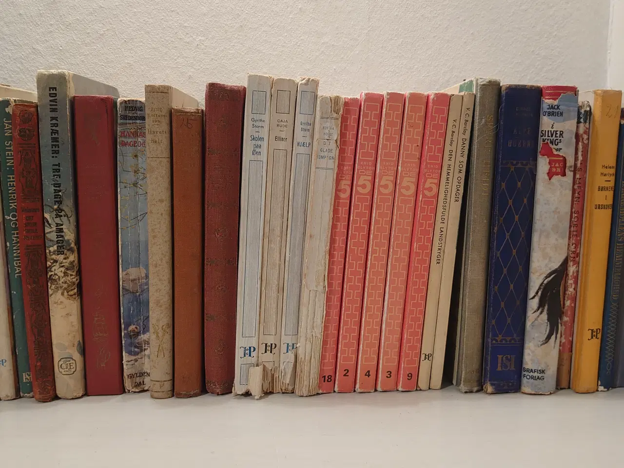 Billede 8 - 31 stk gamle børneromaner. 1930-80
