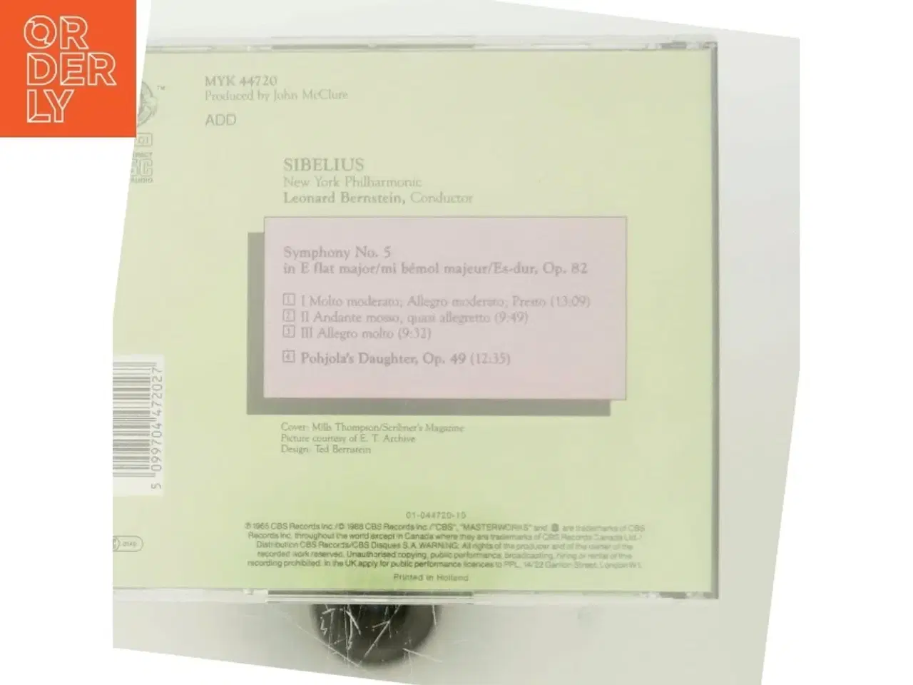 Billede 3 - Symphony No. 5 Op. 82 / Pohjola's Daughter Op. 49 (DVD)