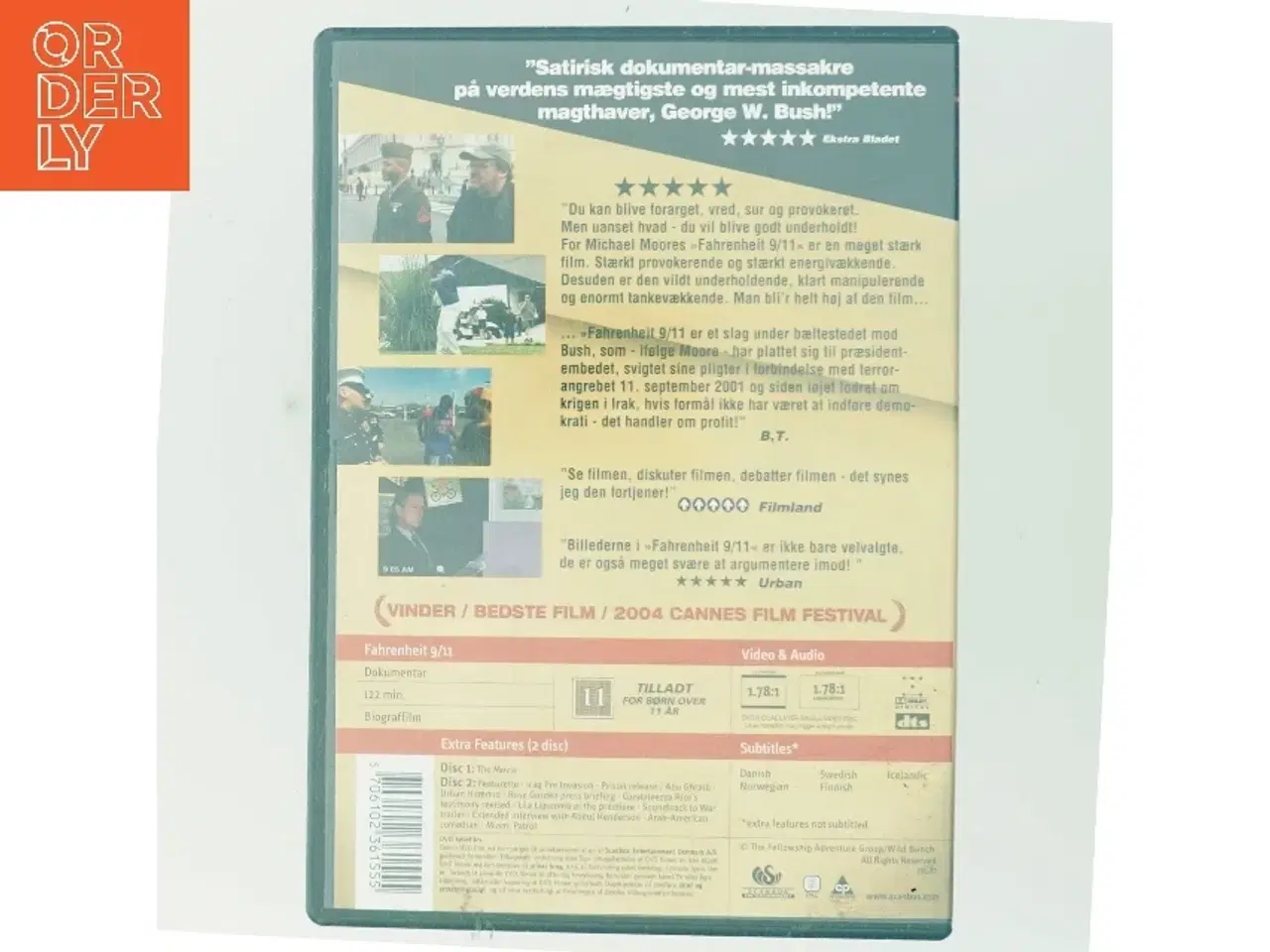 Billede 3 - Fahrenheit 911 (Fahrenheit 9/11) med Michael Moore (DVD)