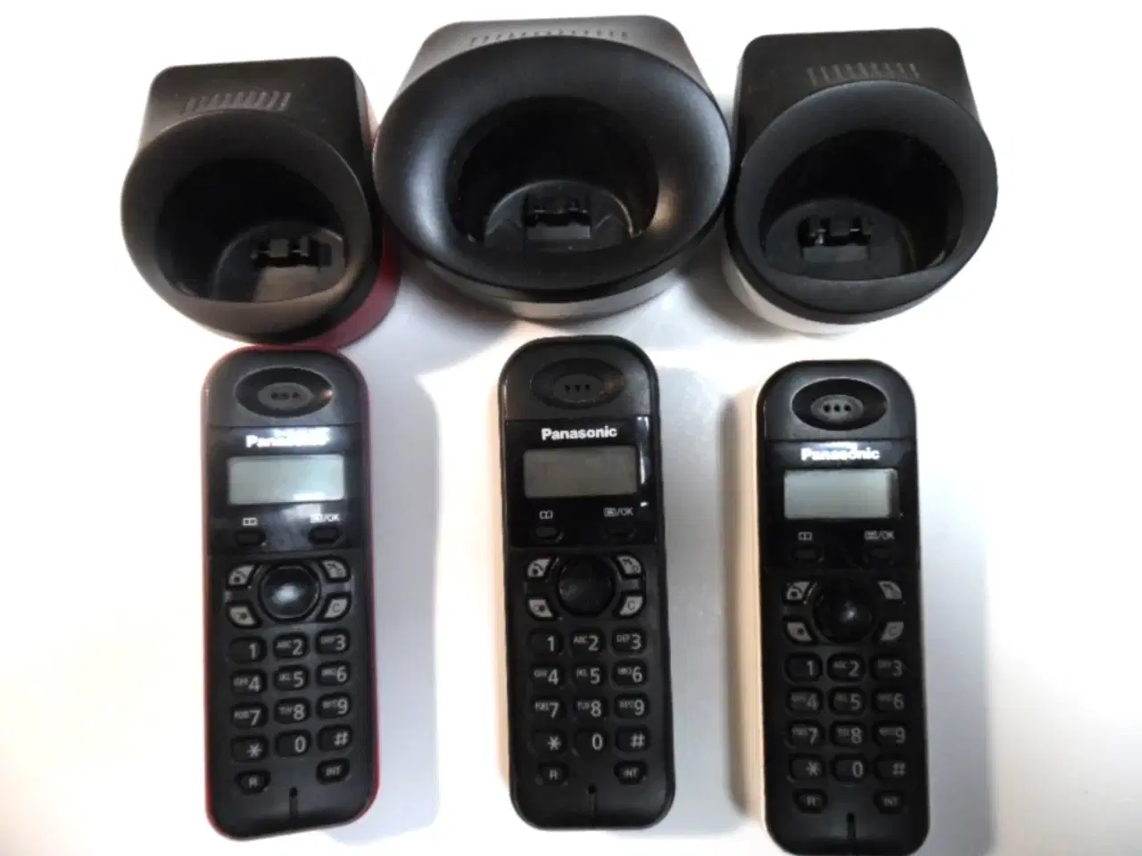 Billede 5 - Panasonic  KX-TG1313 Trådløs telefon med 3 enheder