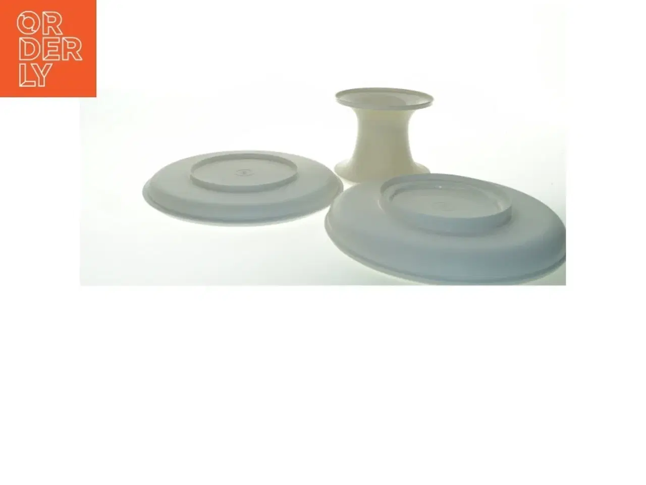 Billede 4 - Kageopsats og lagkagefad fra Tupperware (str. 18 x ø. 26 cm)