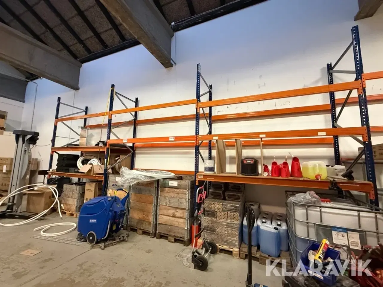 Billede 1 - Palle reol uden inventar