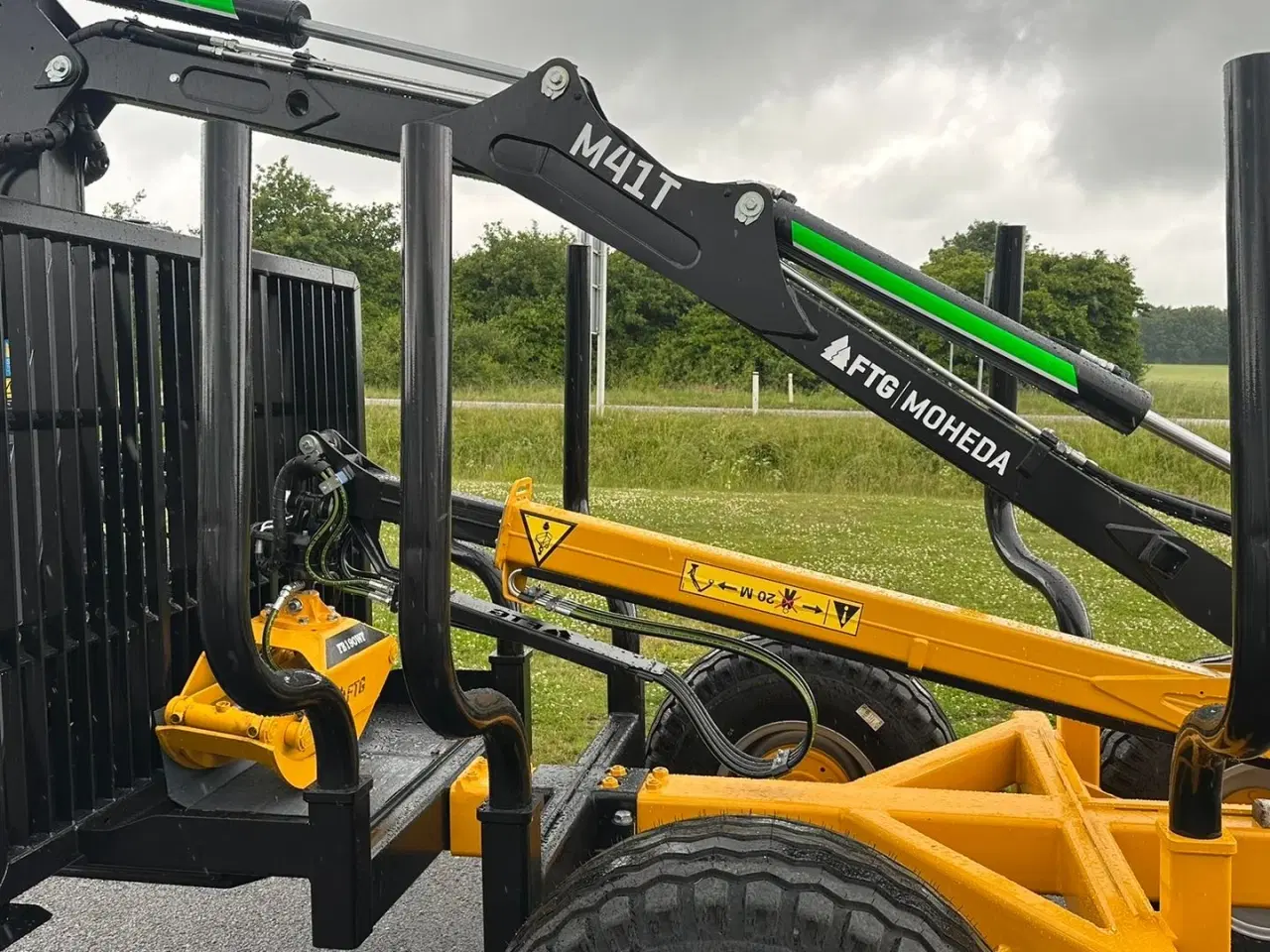 Billede 3 - FTG-Moheda M101 6,9 Kran