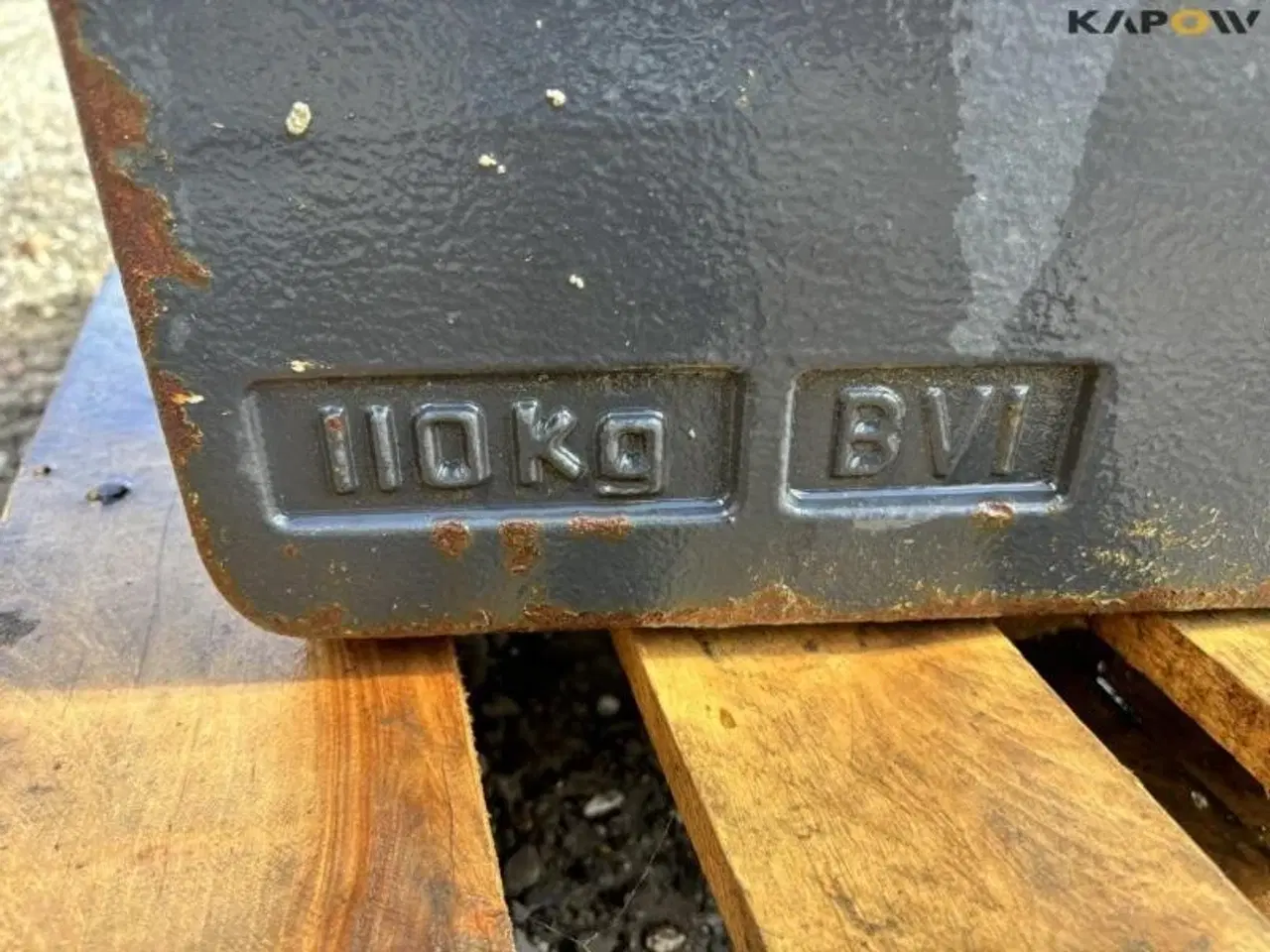 Billede 12 - - - - Frontvægte 16 stk. a 110kg