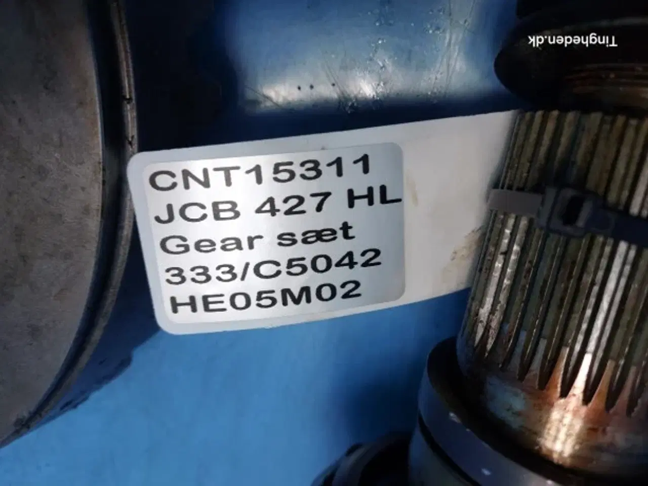Billede 19 - JCB 427 HL Pinion Gear Sæt 333/C5042