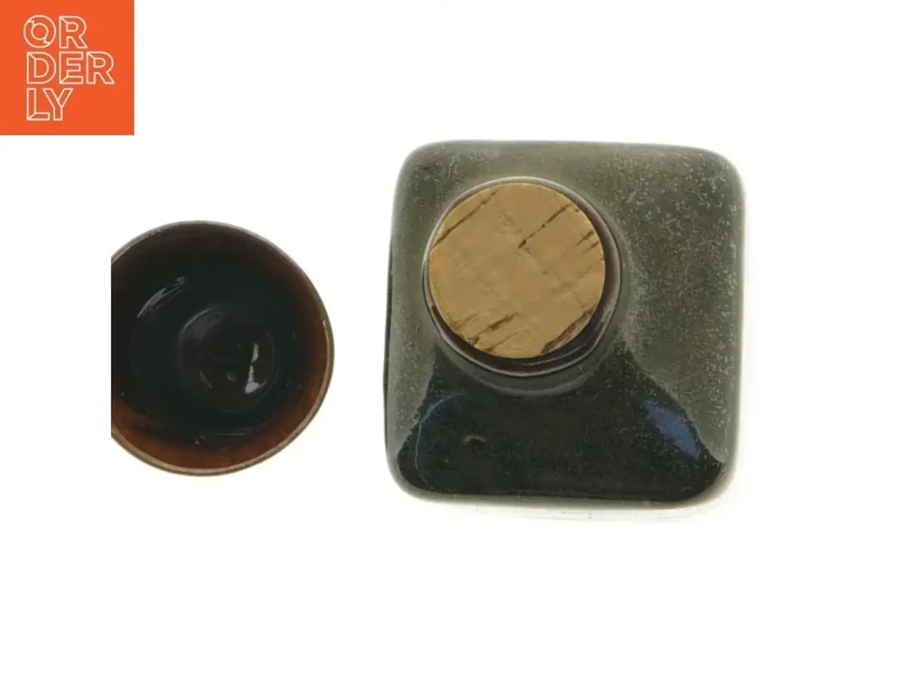 Billede 7 - Keramik Sake Sæt (str. 13 x 5 cm og 5 x 4 cm)