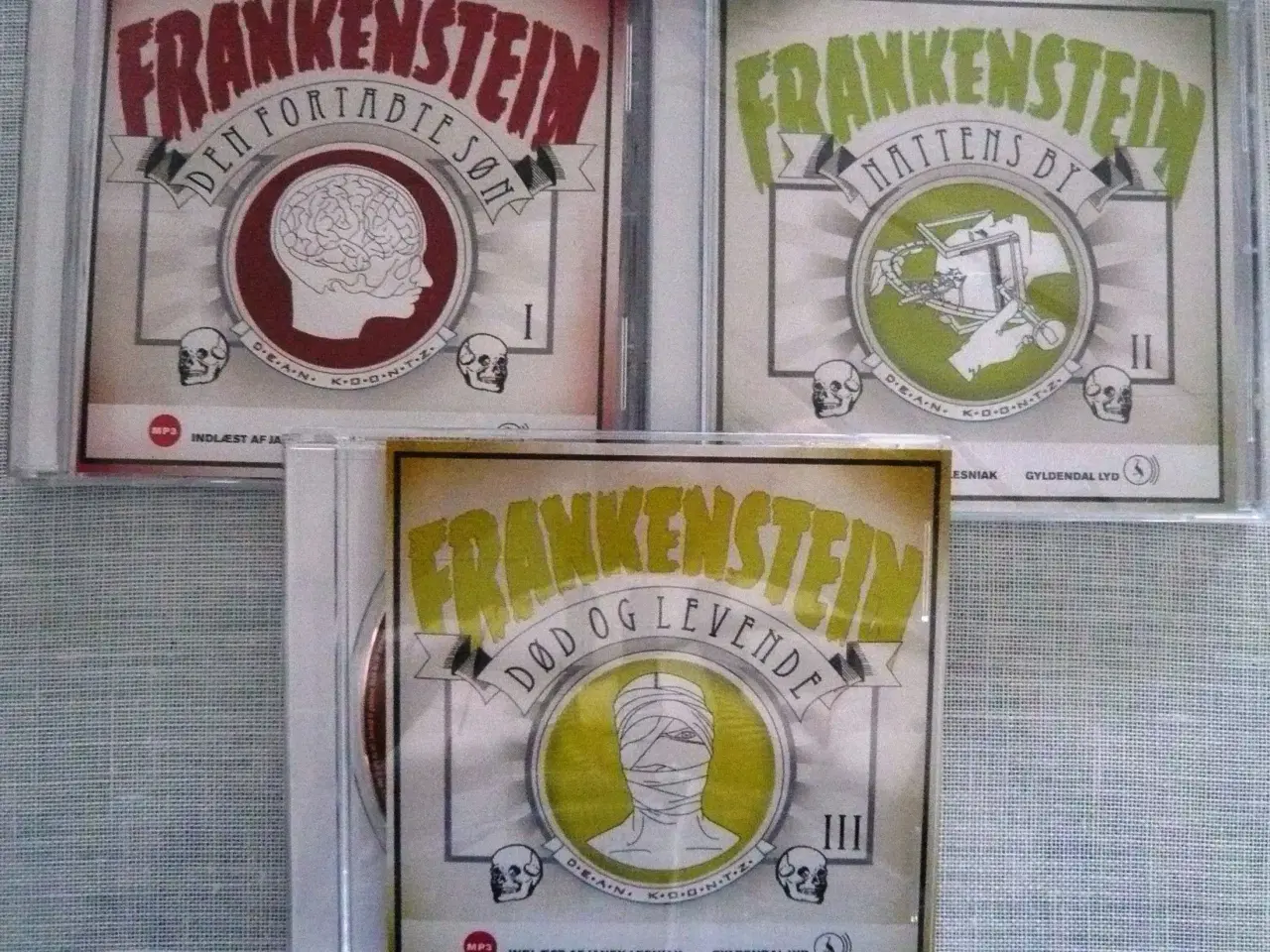 Billede 1 - MP3 lydbøger: Frankenstein 1-2-3 af Dean Koontz