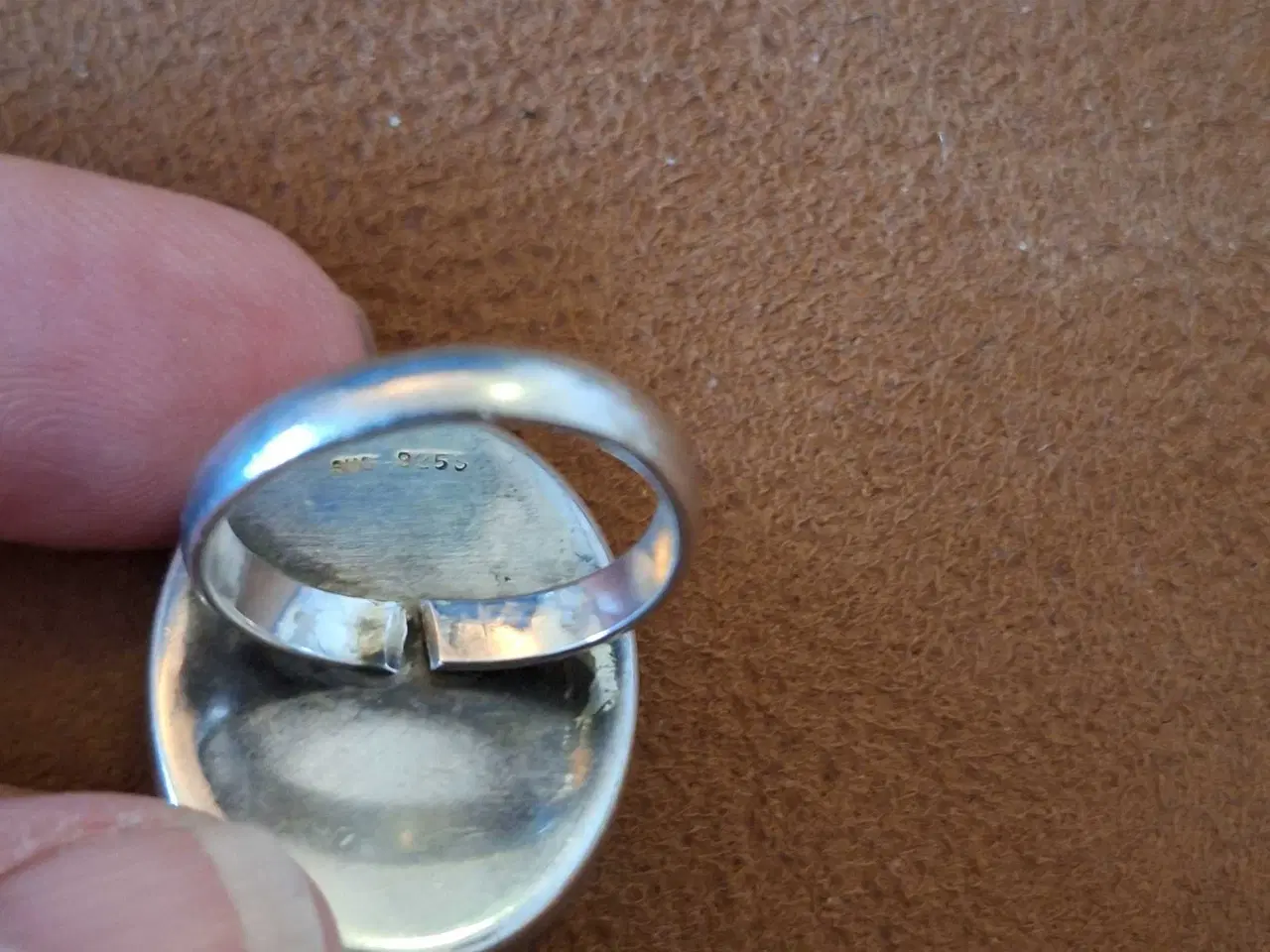 Billede 4 - Sølvring med tigerøje 