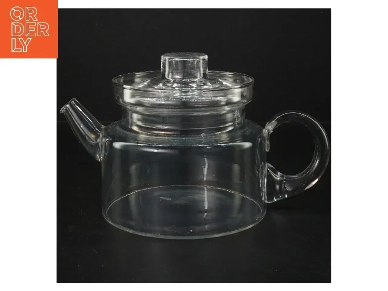 Billede 1 - Glas tepotte med hætte (str. Ø 14 cm)