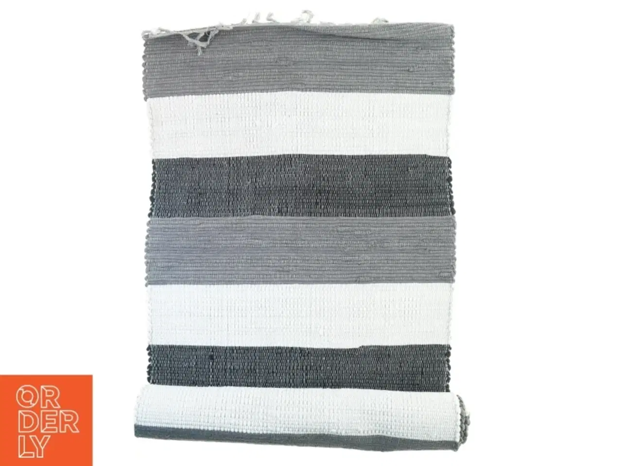 Billede 1 - Tæppe, kludetæppe (str. 65 x 240 cm)