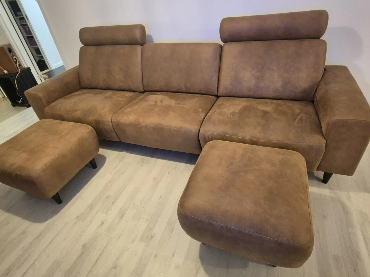 Billede 1 - Ny sofa med elektriske recliner